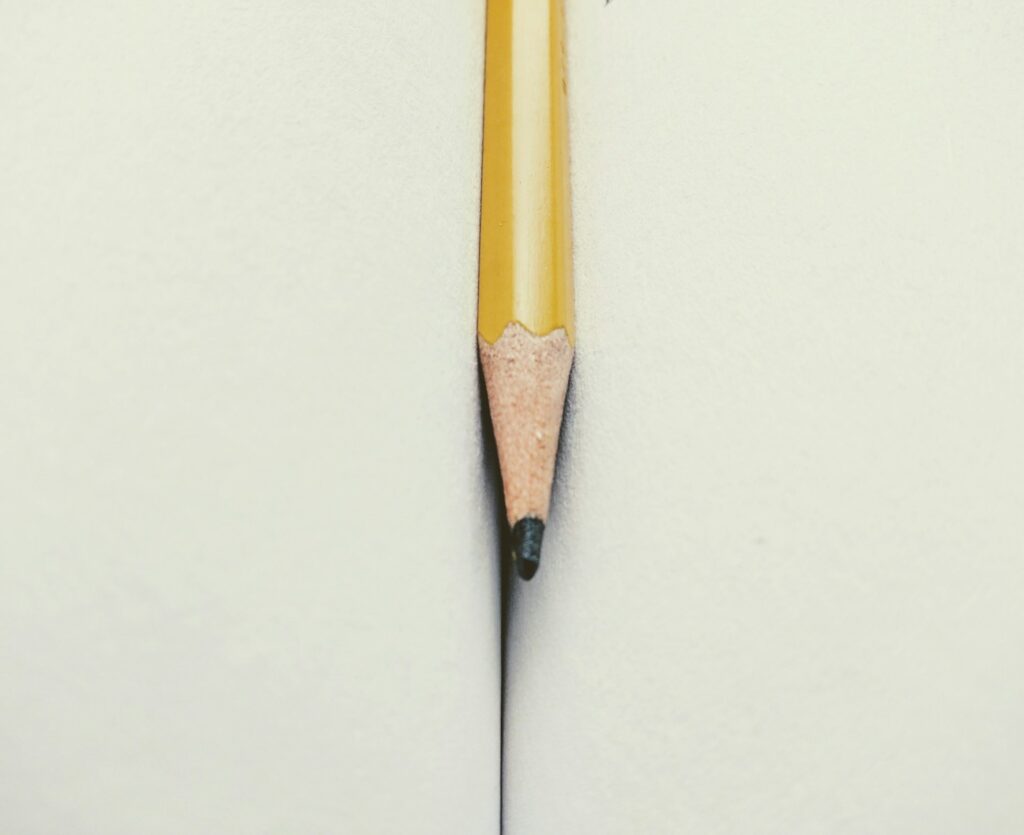 yellow pencil